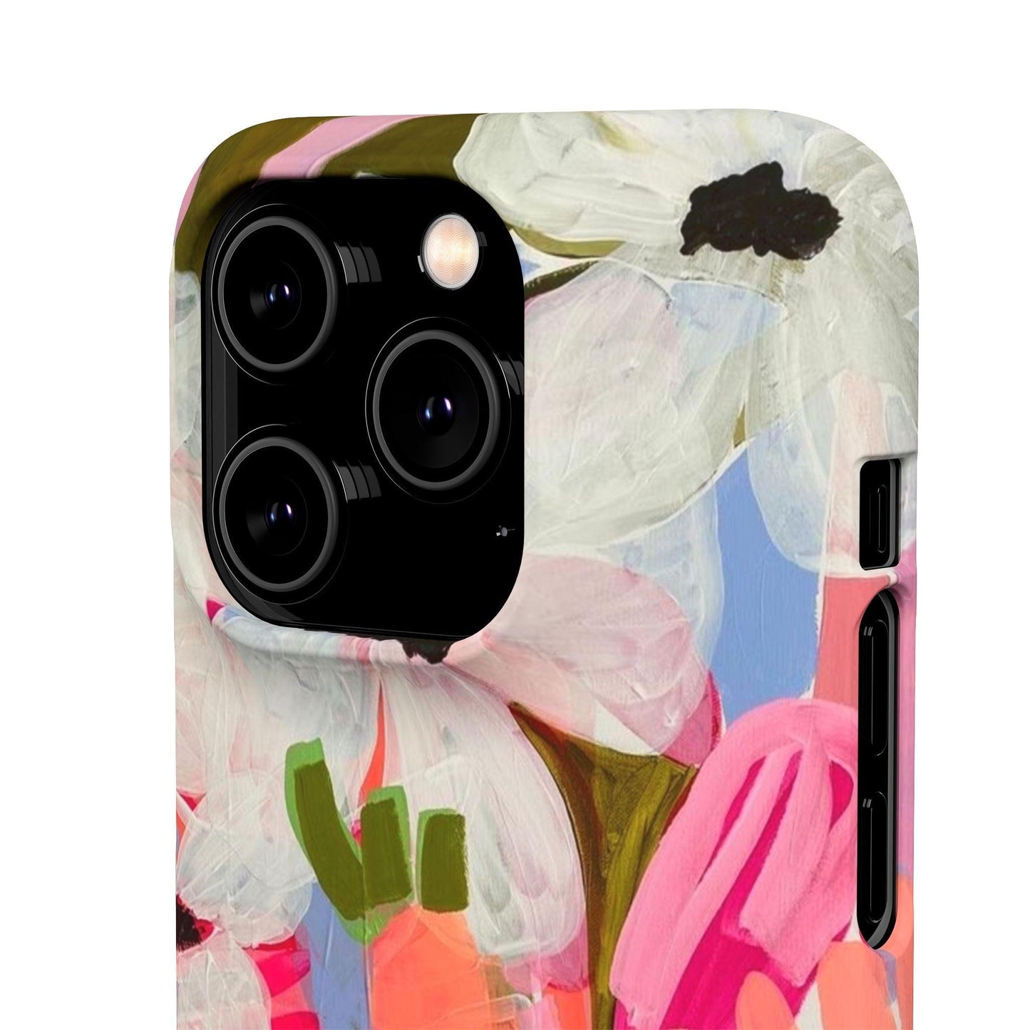 Blossoming Grace Floral Snap iPhone Cases - SmartHomeGoodies