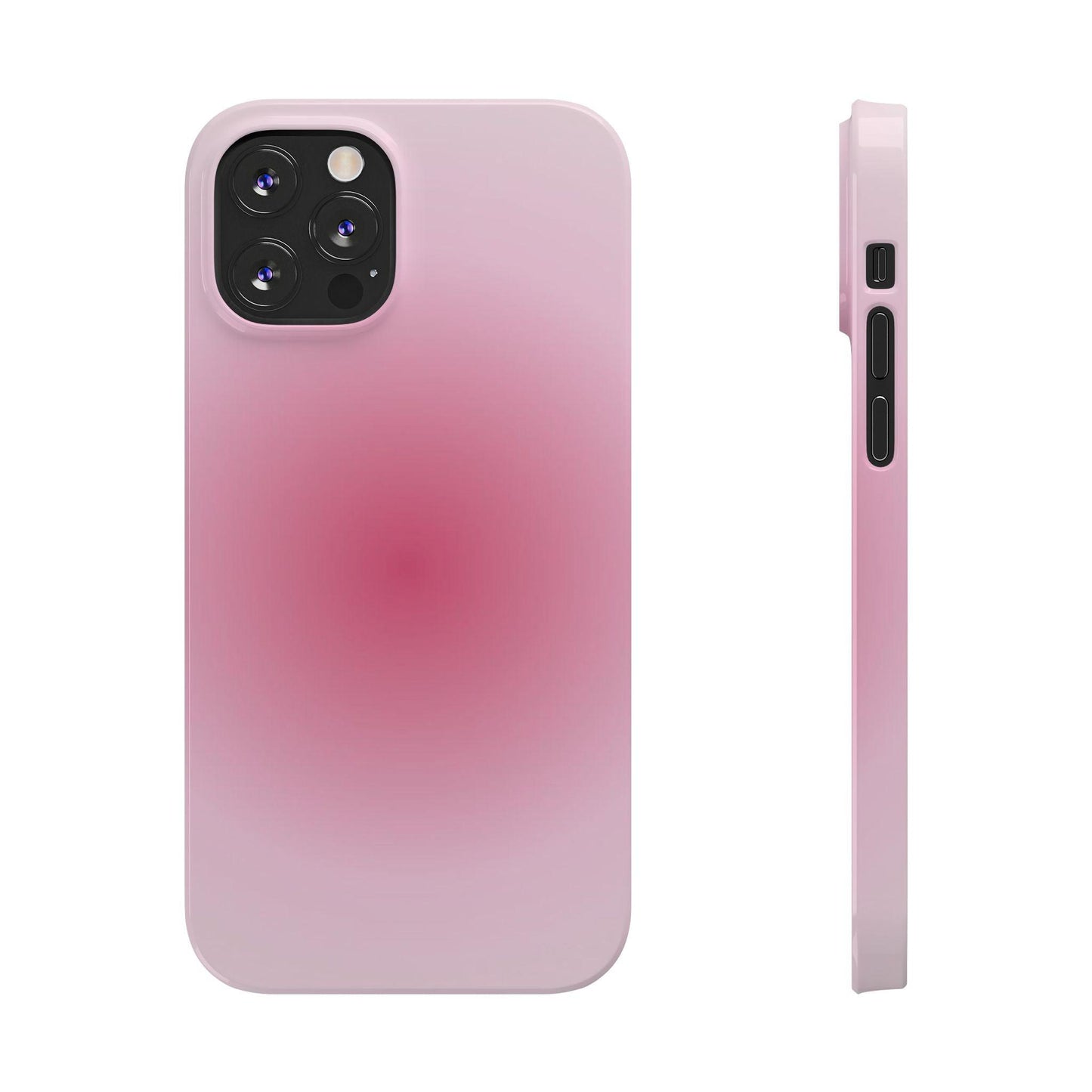 Blush Aura Gradient Glow iPhone Cases - SmartHomeGoodies