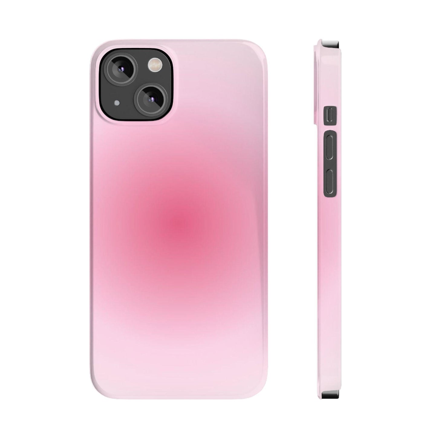 Blush Aura Gradient Glow iPhone Cases - SmartHomeGoodies