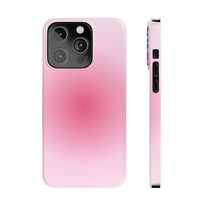 Blush Aura Gradient Glow iPhone Cases - SmartHomeGoodies