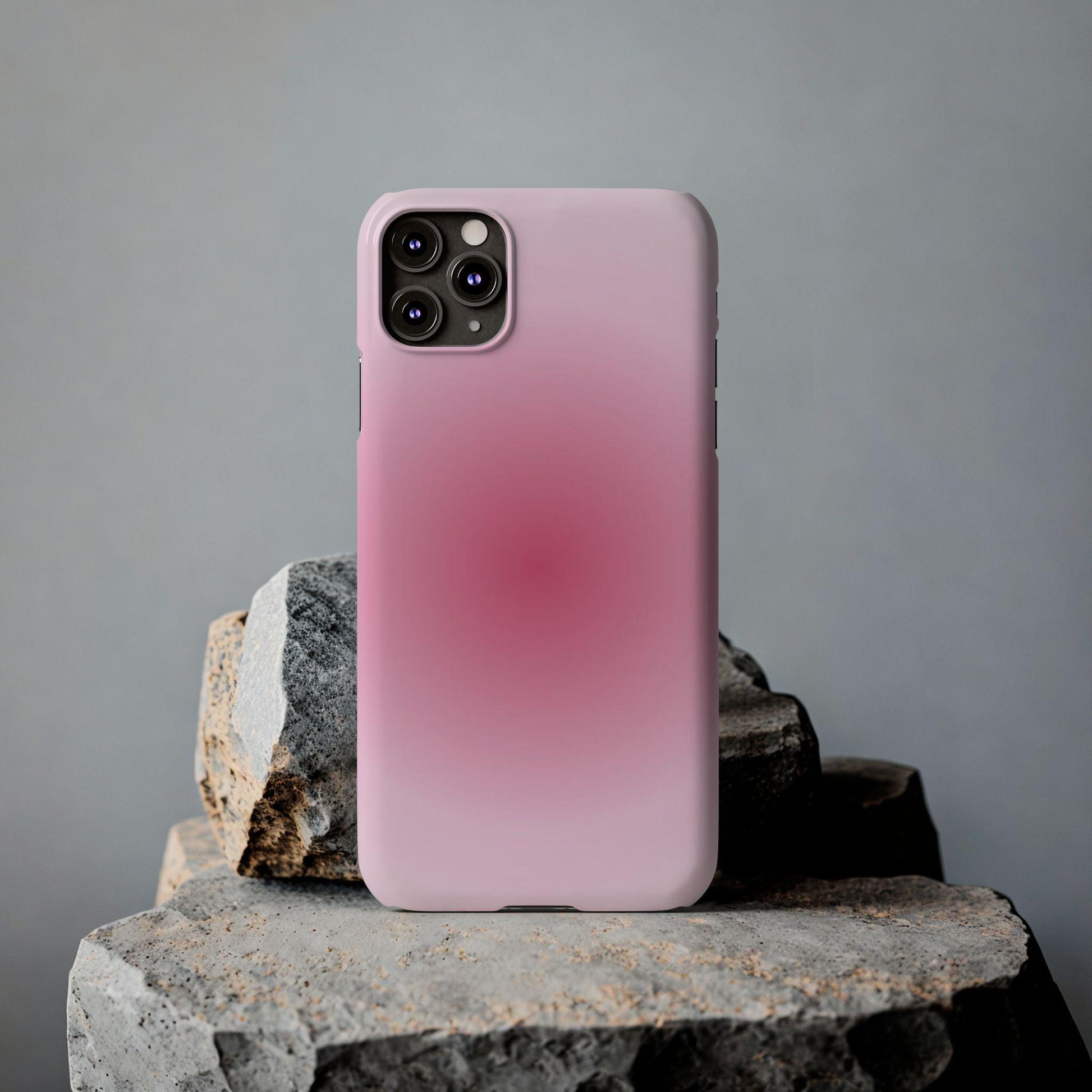Blush Aura Gradient Glow iPhone Cases - SmartHomeGoodies