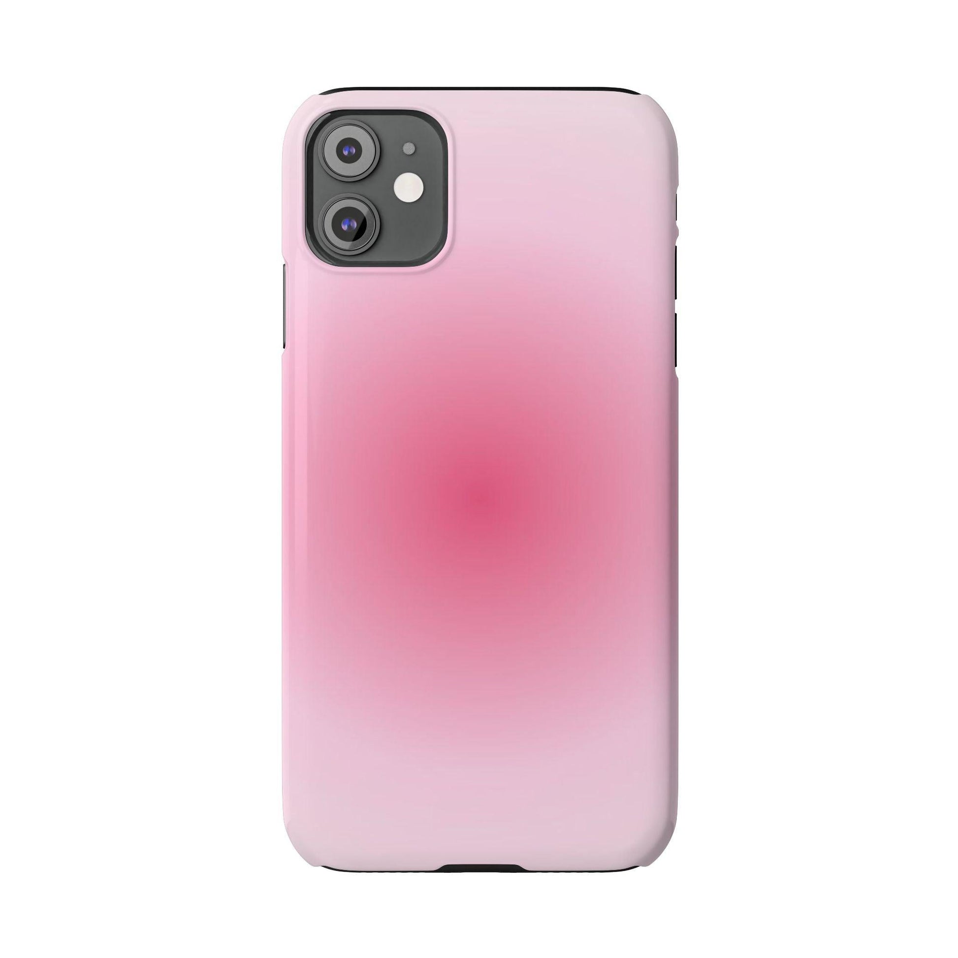 Blush Aura Gradient Glow iPhone Cases - SmartHomeGoodies