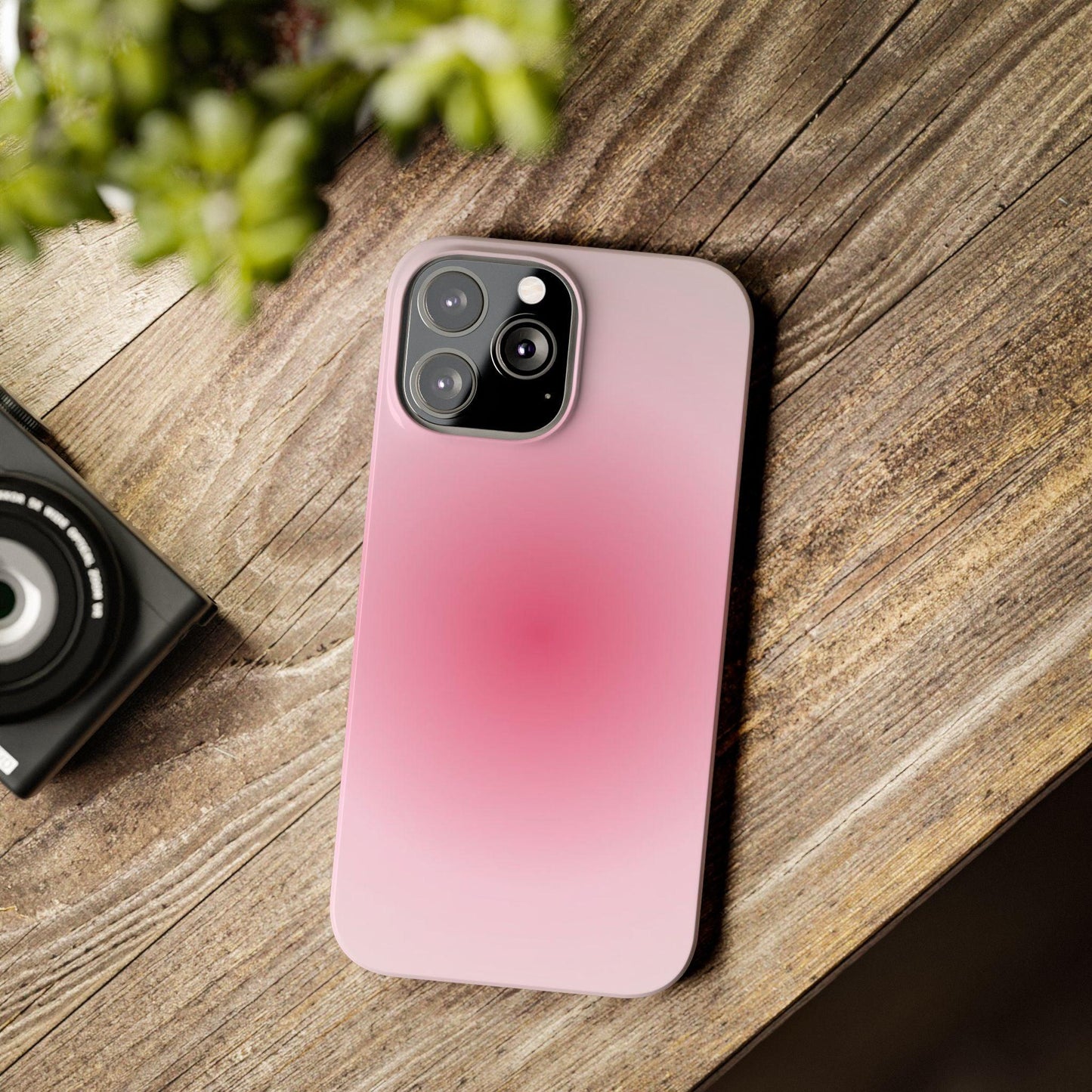 Blush Aura Gradient Glow iPhone Cases - SmartHomeGoodies