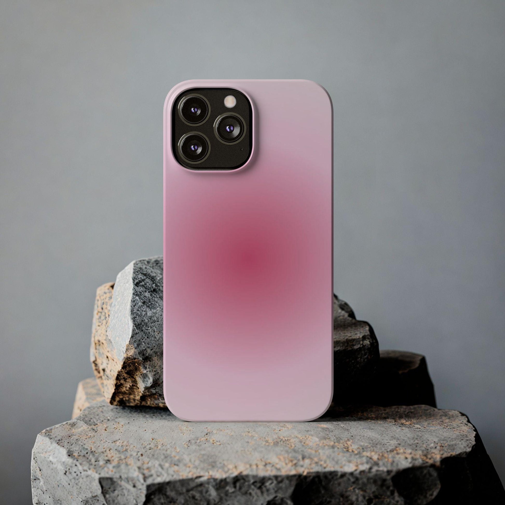 Blush Aura Gradient Glow iPhone Cases - SmartHomeGoodies
