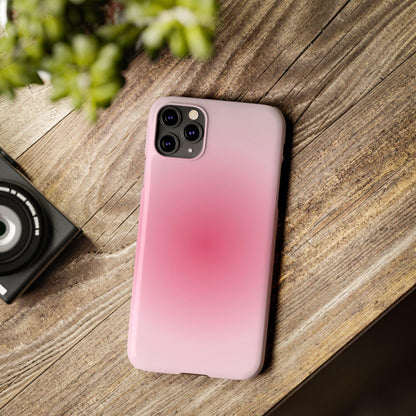 Blush Aura Gradient Glow iPhone Cases - SmartHomeGoodies