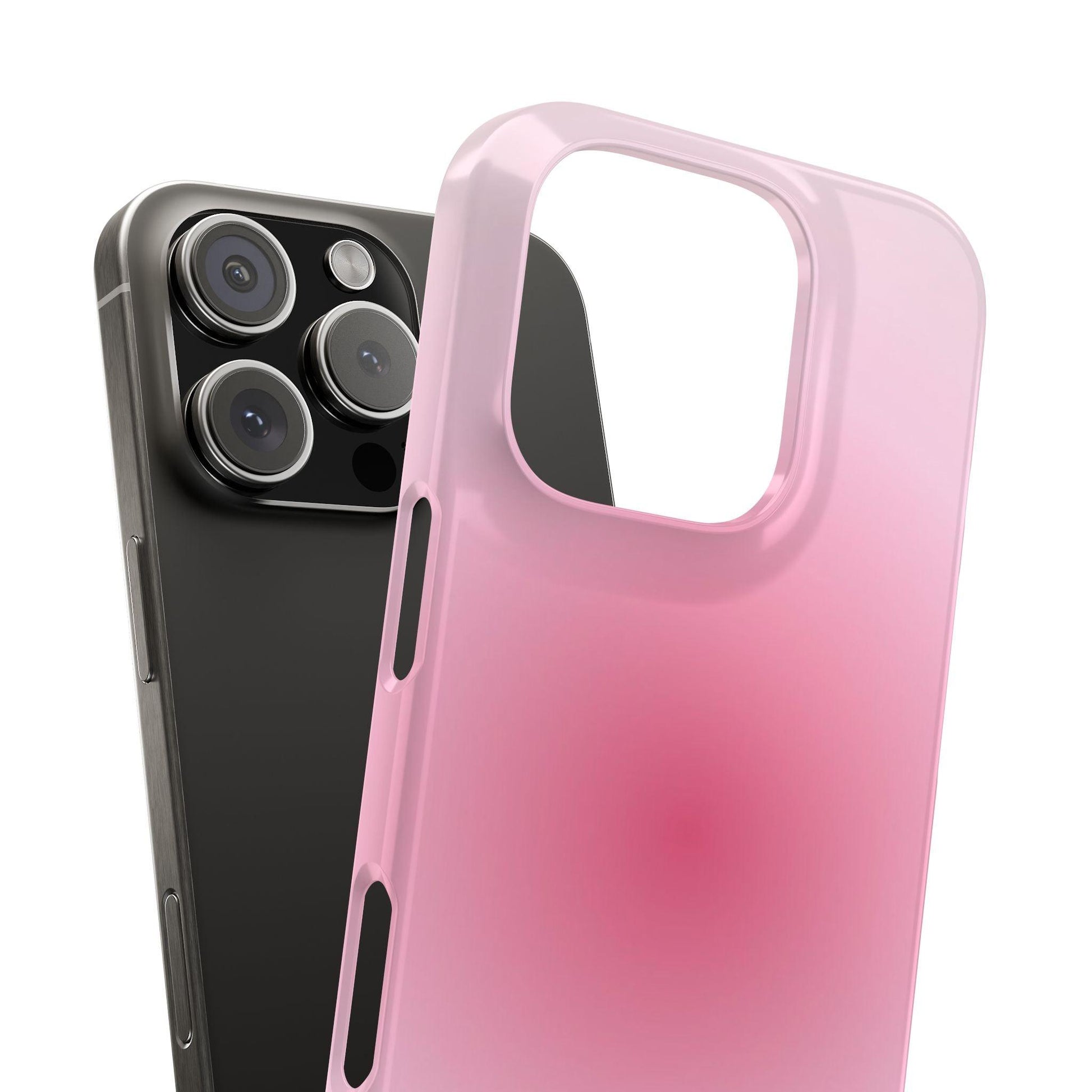 Blush Aura Gradient Glow iPhone Cases - SmartHomeGoodies