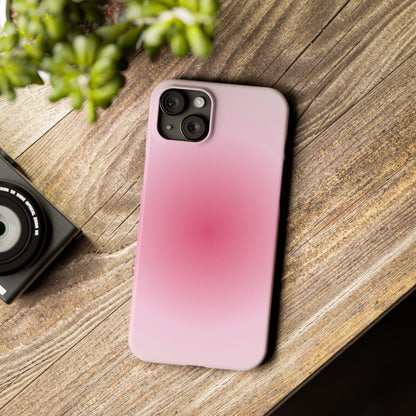 Blush Aura Gradient Glow iPhone Cases - SmartHomeGoodies