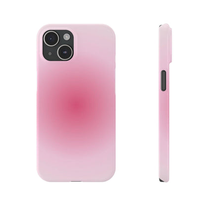 Blush Aura Gradient Glow iPhone Cases - SmartHomeGoodies
