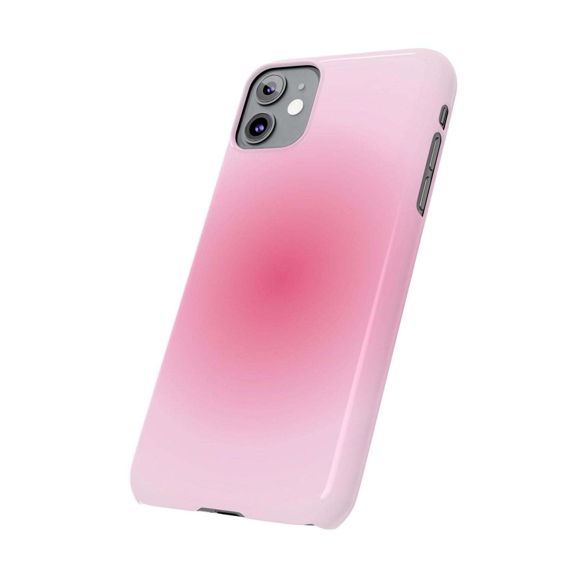 Blush Aura Gradient Glow iPhone Cases - SmartHomeGoodies