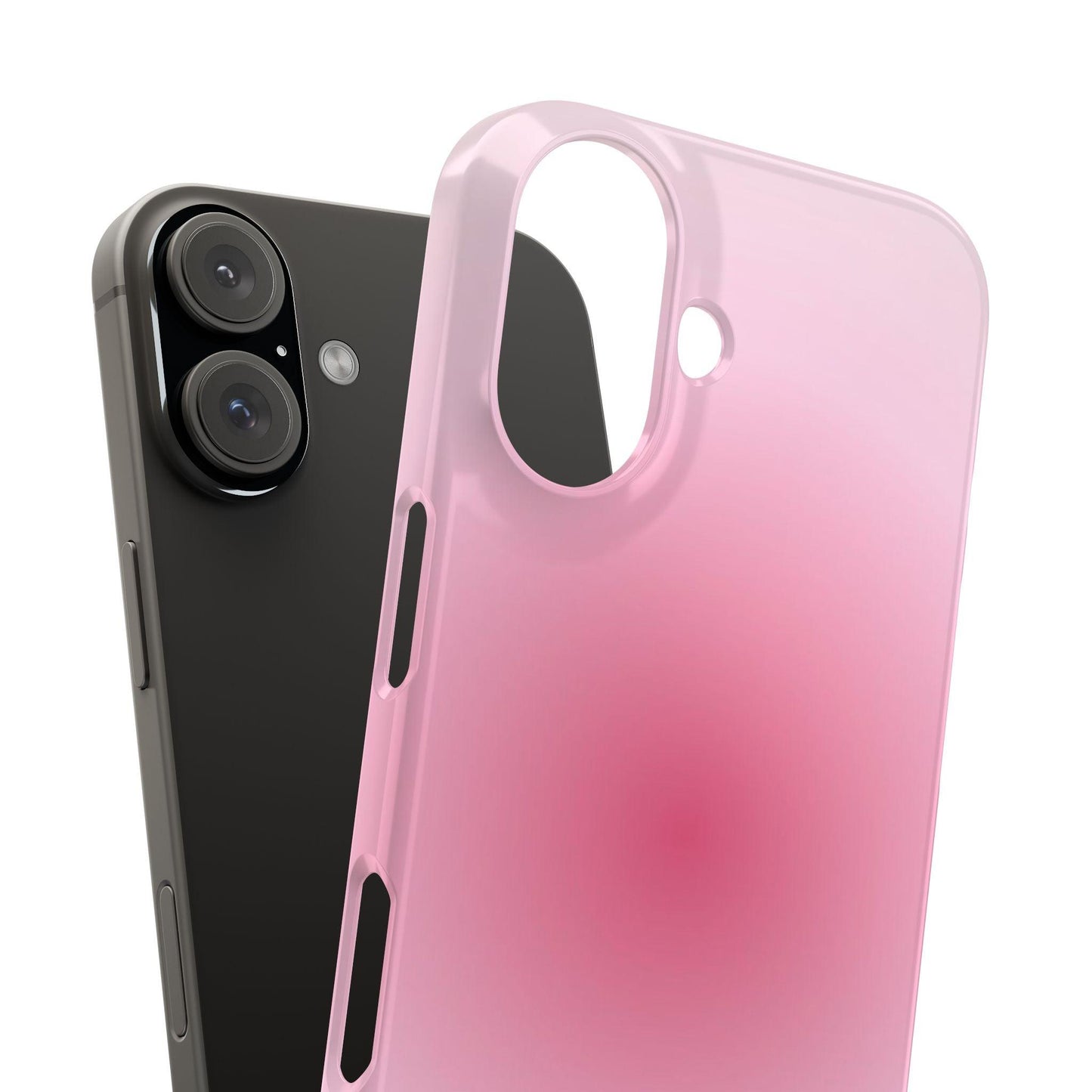 Blush Aura Gradient Glow iPhone Cases - SmartHomeGoodies