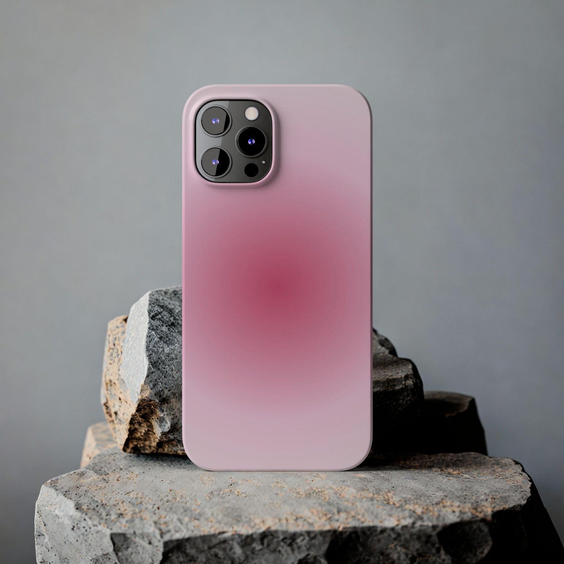 Blush Aura Gradient Glow iPhone Cases - SmartHomeGoodies