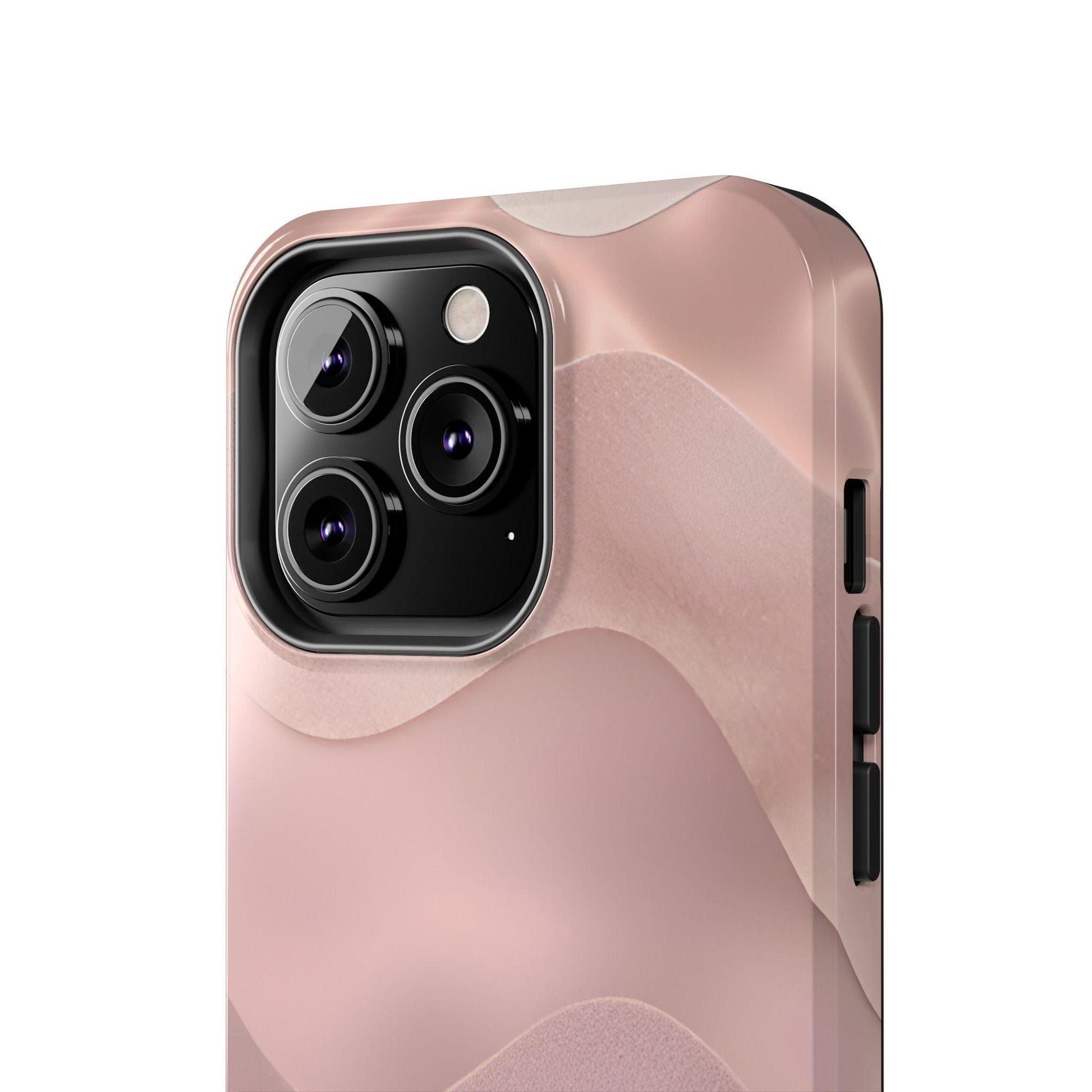 Blush Wave Satin Sandscape Tough iPhone Cases - SmartHomeGoodies