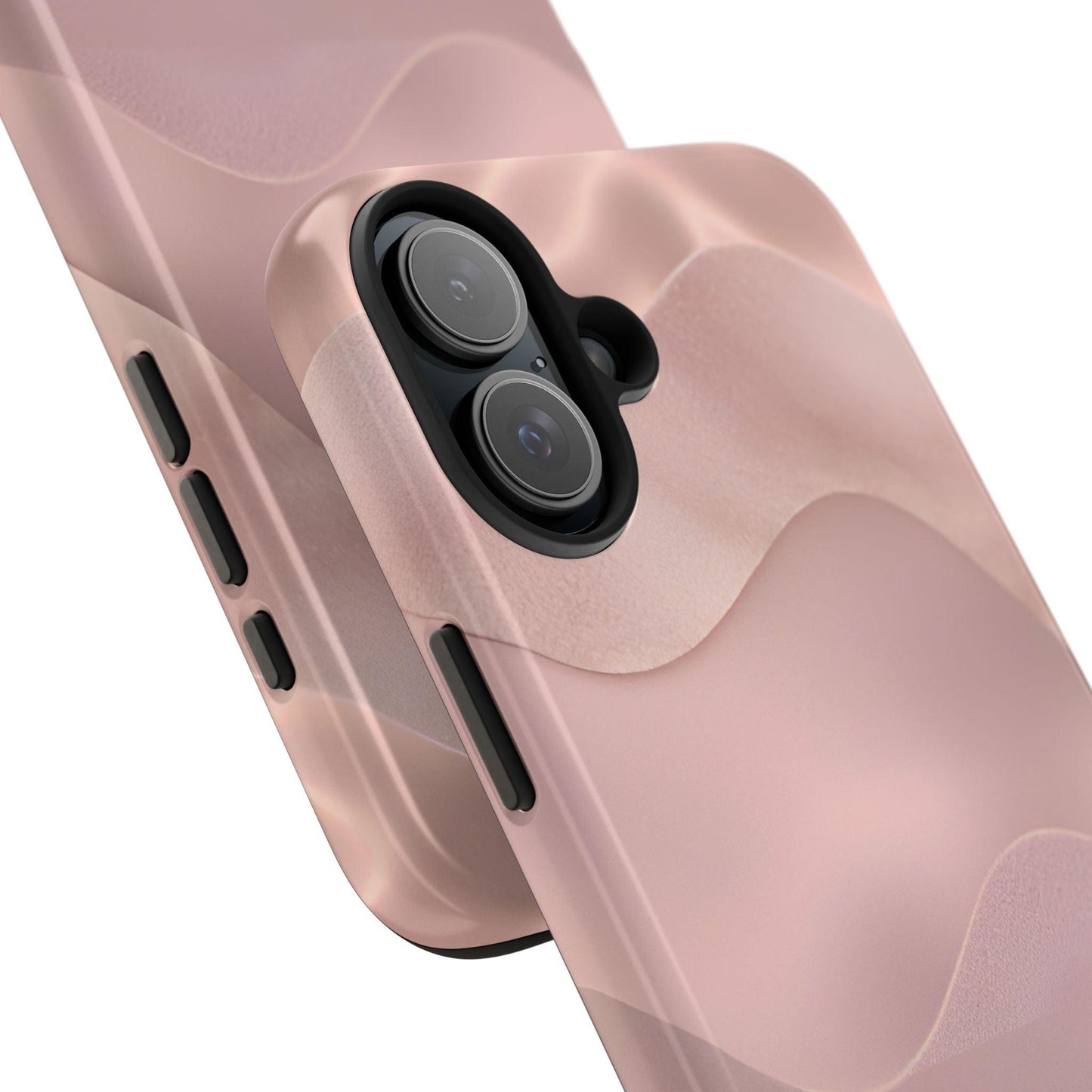 Blush Wave Satin Sandscape Tough iPhone Cases - SmartHomeGoodies