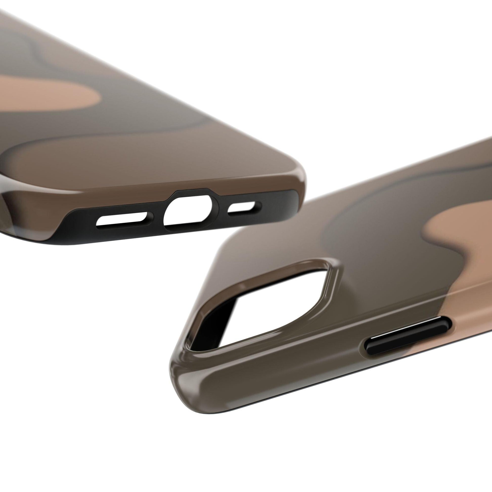 Brown Town Flows Tough iPhone Cases - SmartHomeGoodies
