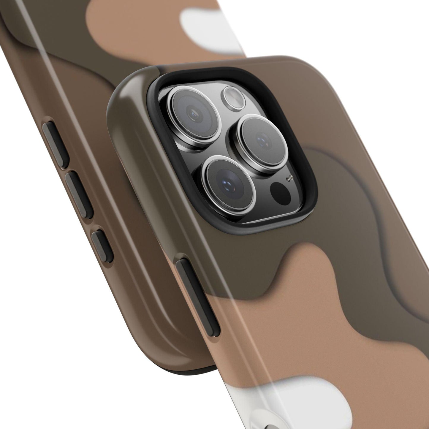 Brown Town Flows Tough iPhone Cases - SmartHomeGoodies