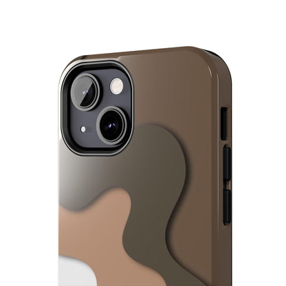 Brown Town Flows Tough iPhone Cases - SmartHomeGoodies