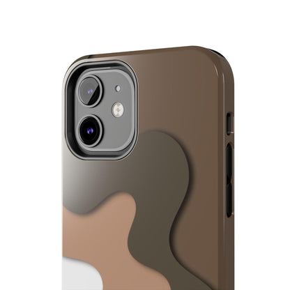 Brown Town Flows Tough iPhone Cases - SmartHomeGoodies