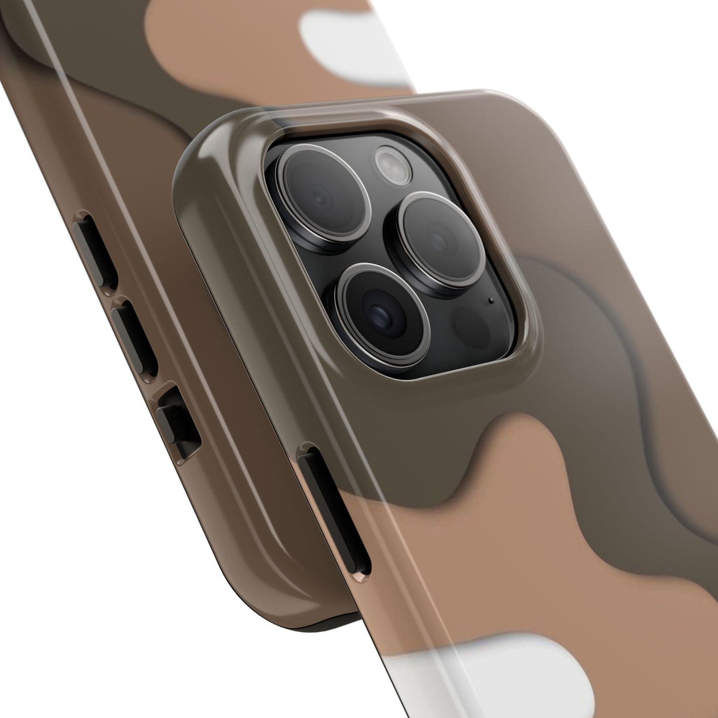 Brown Town Flows Tough iPhone Cases - SmartHomeGoodies