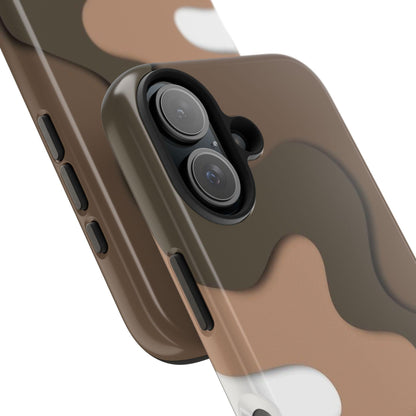 Brown Town Flows Tough iPhone Cases - SmartHomeGoodies