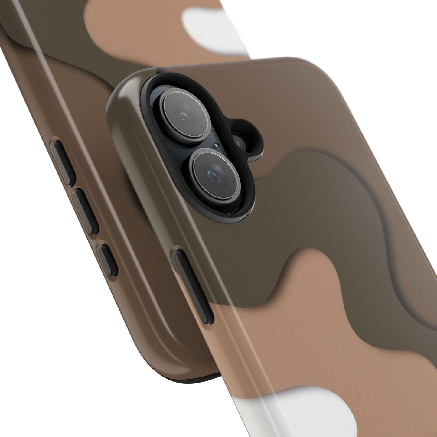 Brown Town Flows Tough iPhone Cases - SmartHomeGoodies