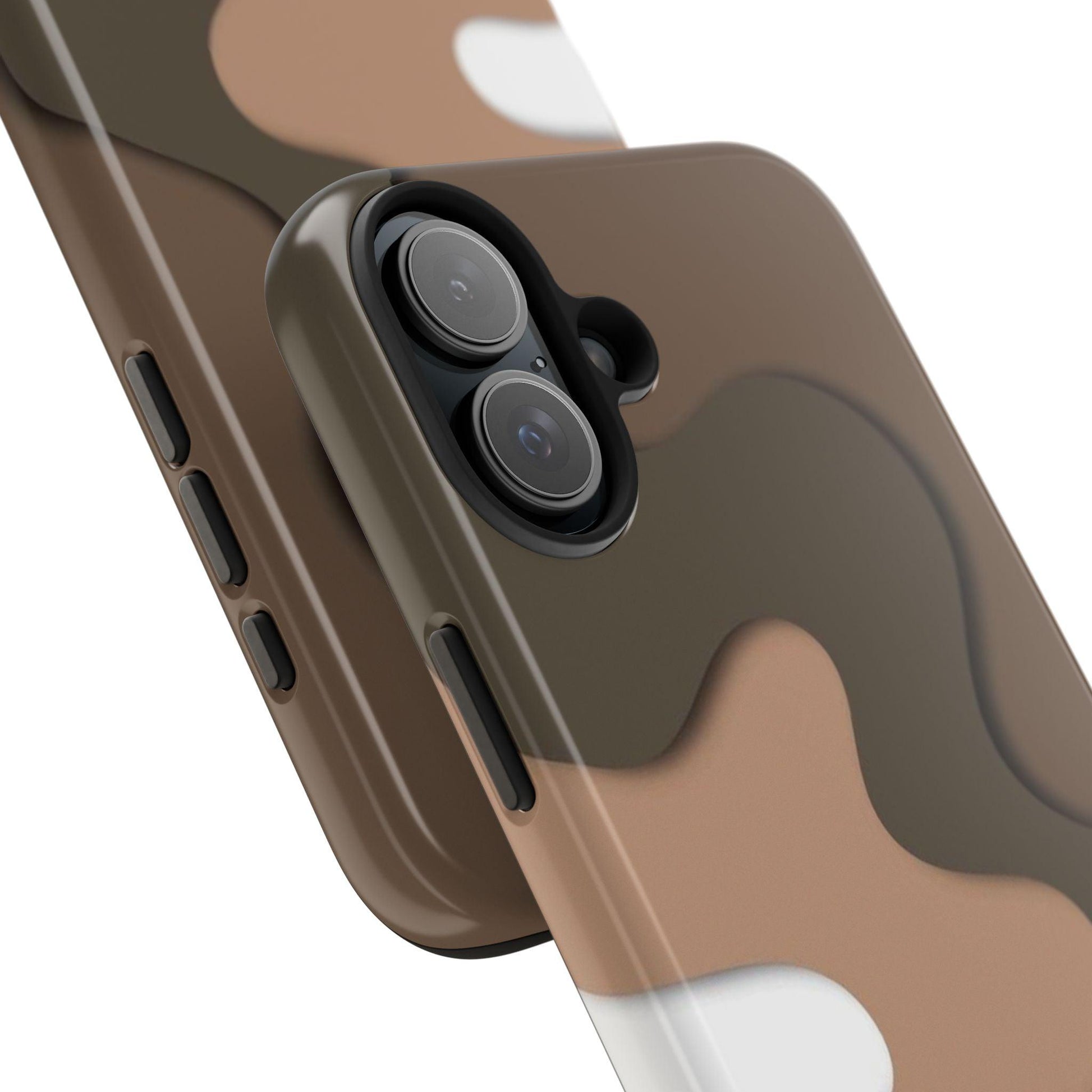 Brown Town Flows Tough iPhone Cases - SmartHomeGoodies