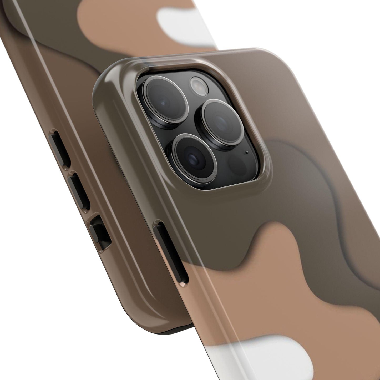 Brown Town Flows Tough iPhone Cases - SmartHomeGoodies