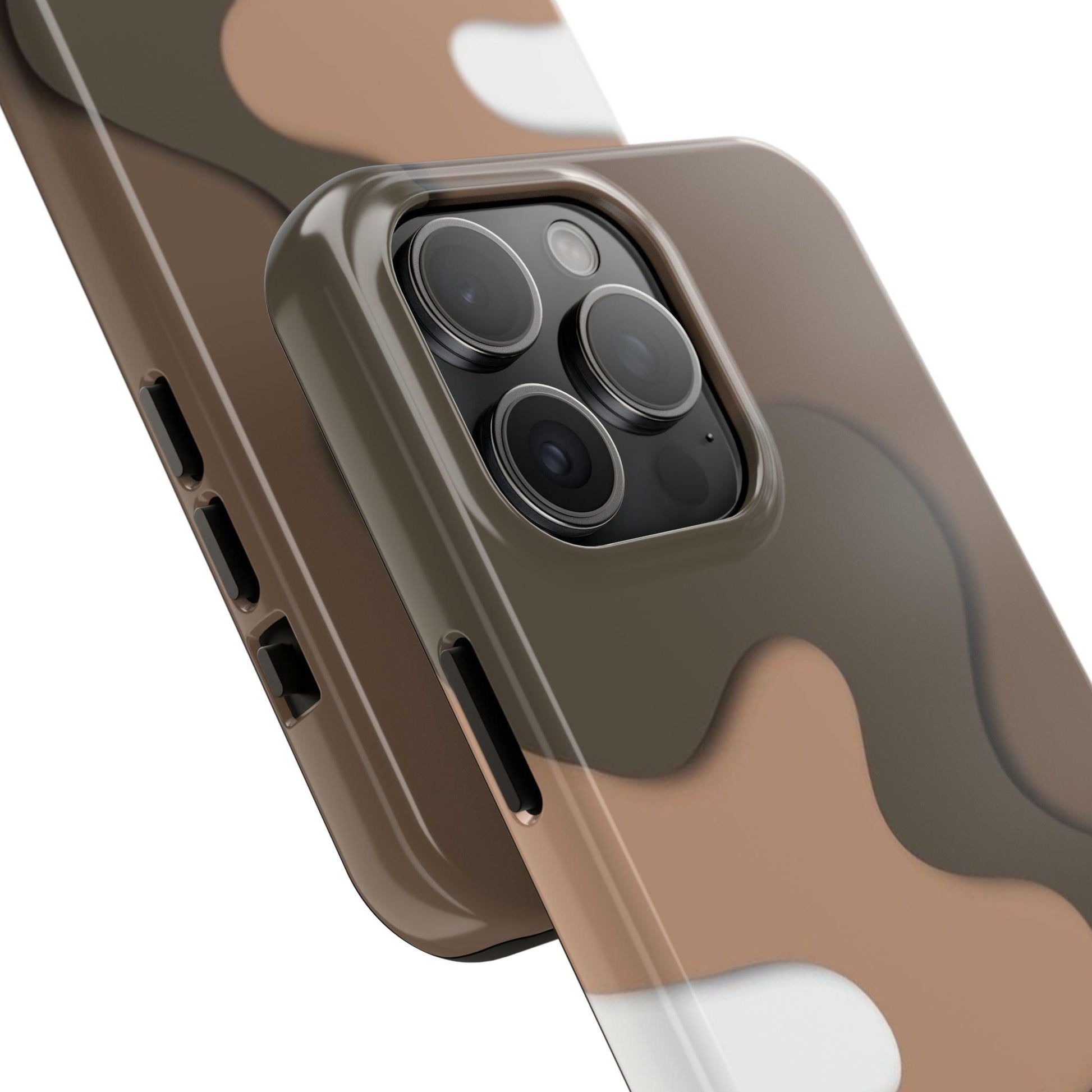 Brown Town Flows Tough iPhone Cases - SmartHomeGoodies