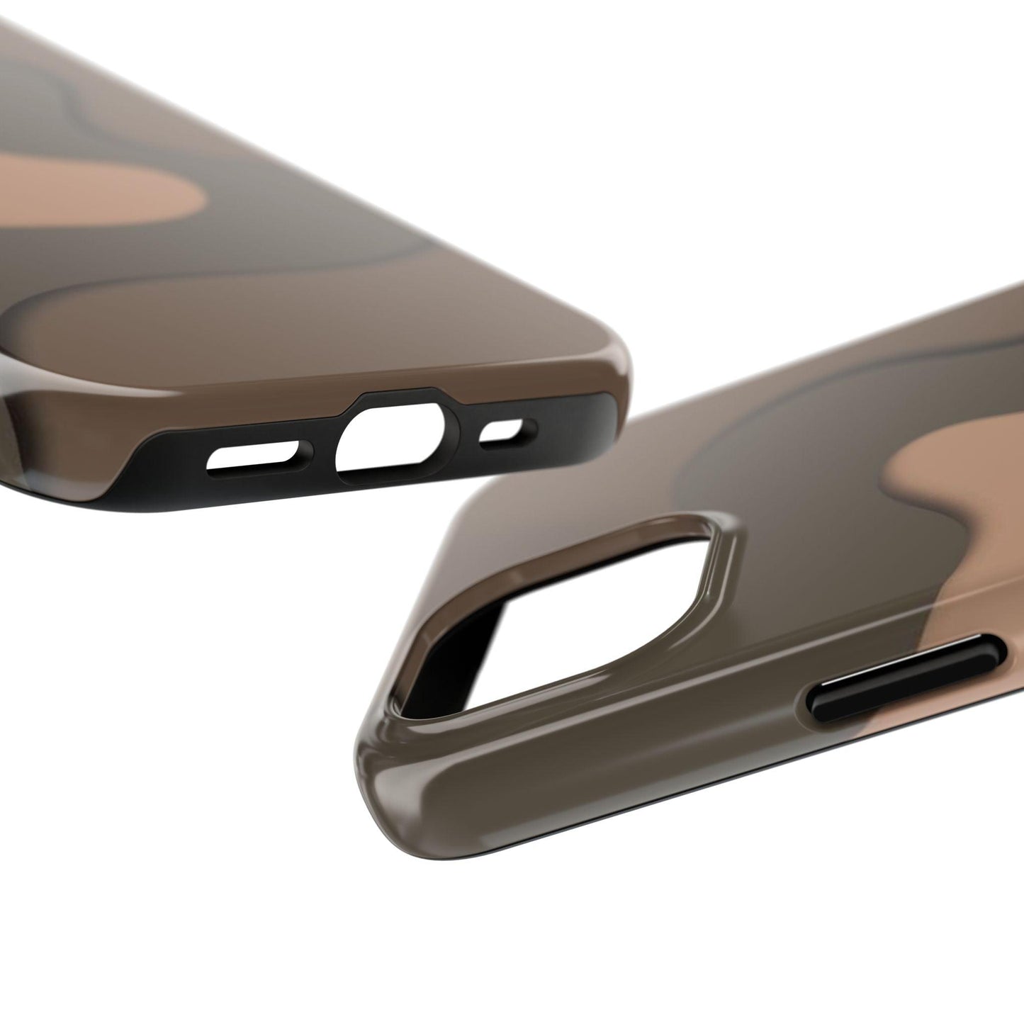 Brown Town Flows Tough iPhone Cases - SmartHomeGoodies