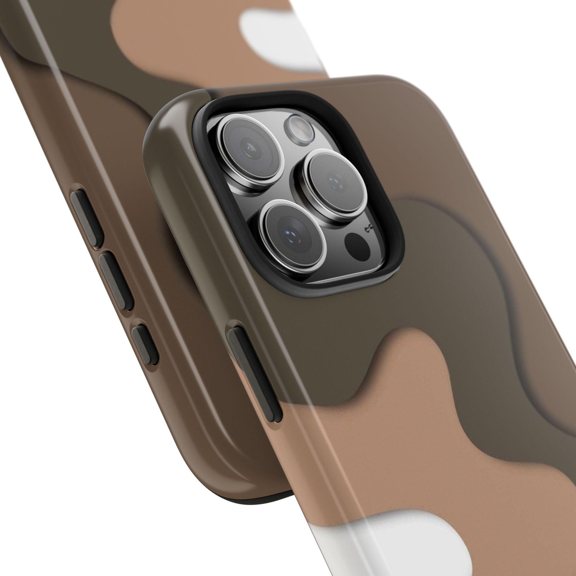 Brown Town Flows Tough iPhone Cases - SmartHomeGoodies