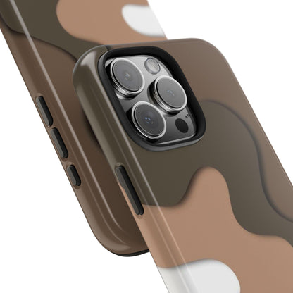 Brown Town Flows Tough iPhone Cases - SmartHomeGoodies