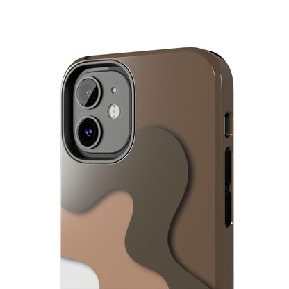 Brown Town Flows Tough iPhone Cases - SmartHomeGoodies