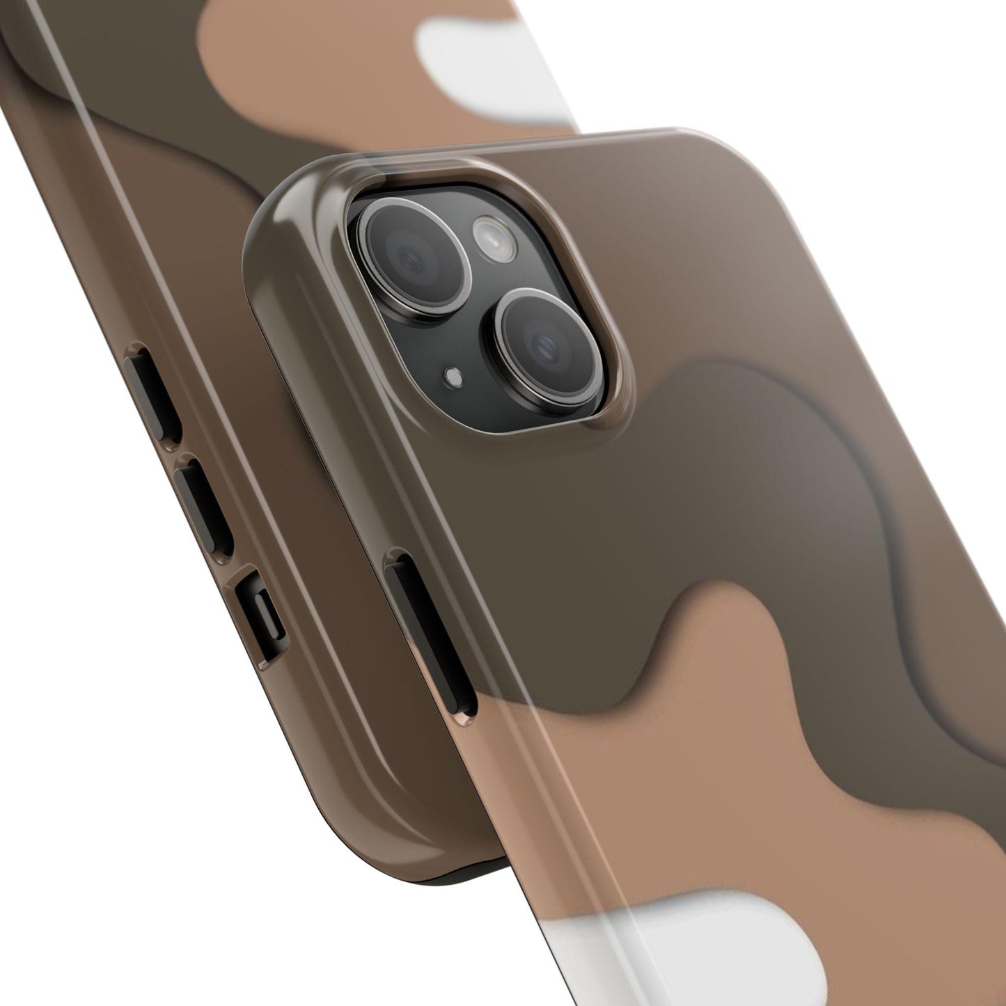 Brown Town Flows Tough iPhone Cases - SmartHomeGoodies