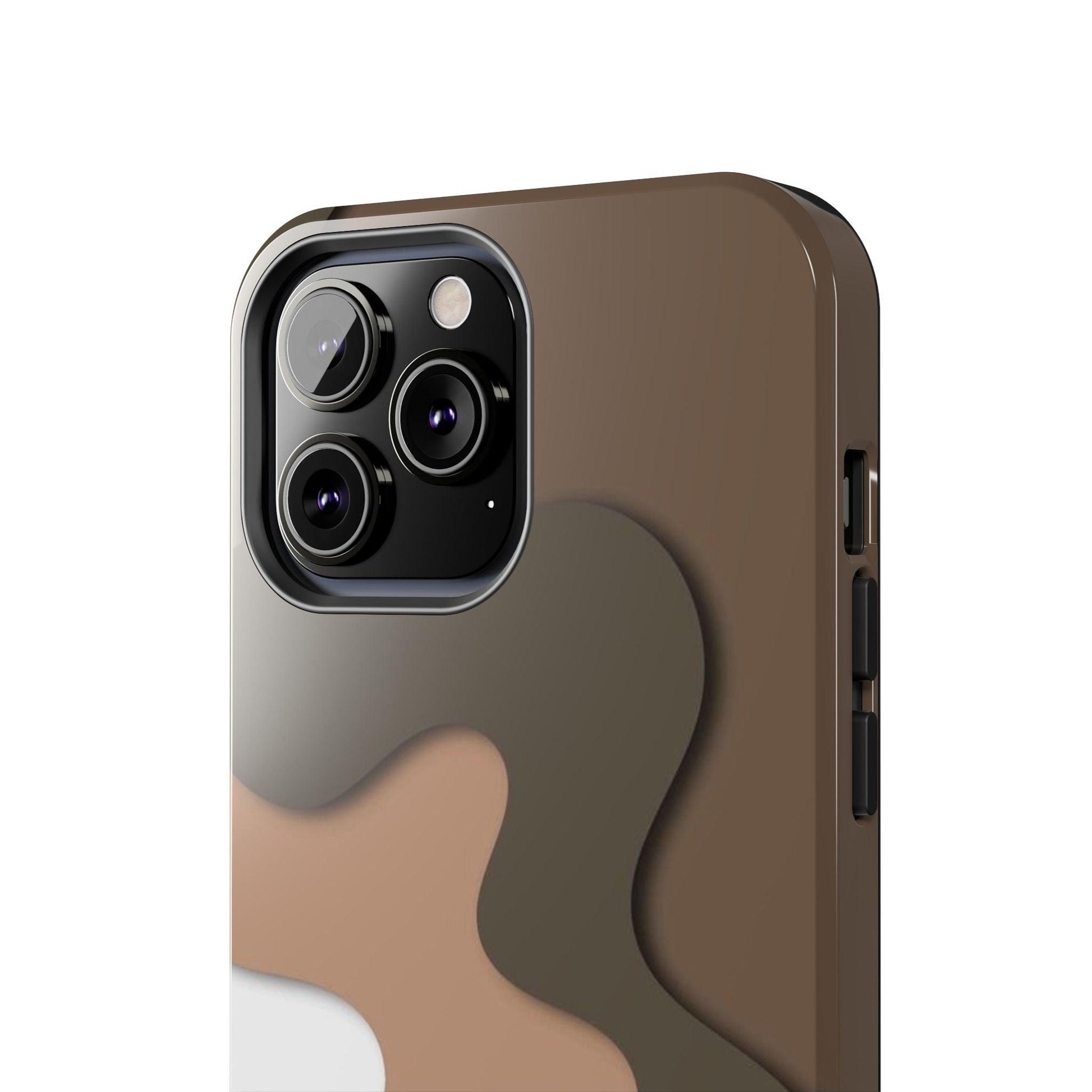 Brown Town Flows Tough iPhone Cases - SmartHomeGoodies