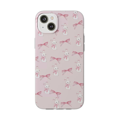 Bunnies & Bows - Flexi iPhone Cases - SmartHomeGoodies