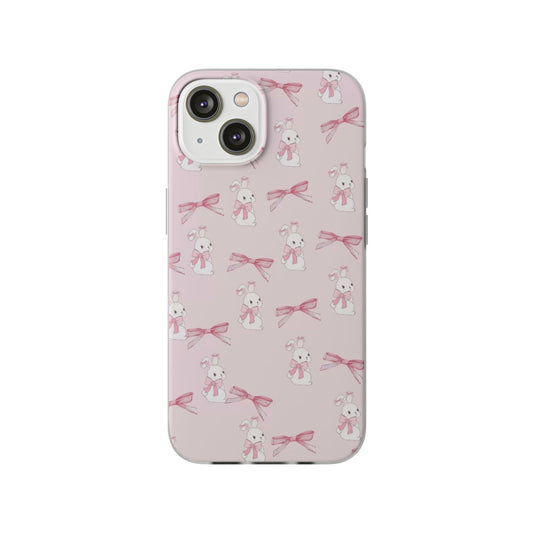 Bunnies & Bows - Flexi iPhone Cases - SmartHomeGoodies