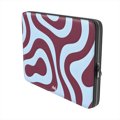 Burgundy Wave Laptop Sleeve - SmartHomeGoodies