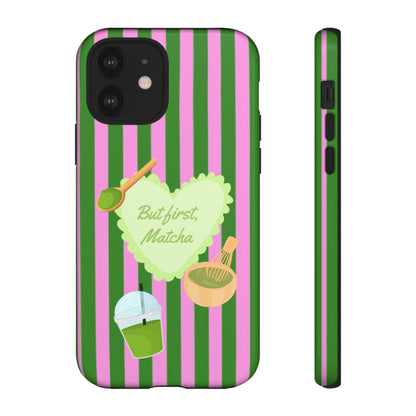 But First, Matcha Phone Case - SmartHomeGoodies