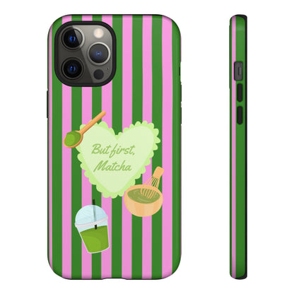 But First, Matcha Phone Case - SmartHomeGoodies