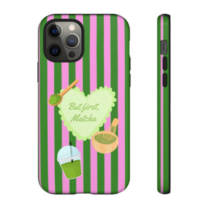 But First, Matcha Phone Case - SmartHomeGoodies