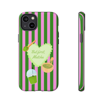 But First, Matcha Phone Case - SmartHomeGoodies