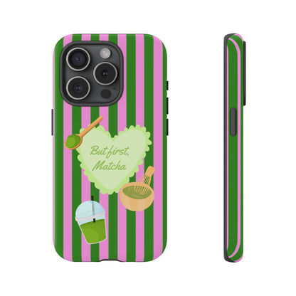But First, Matcha Phone Case - SmartHomeGoodies