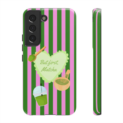 But First, Matcha Phone Case - SmartHomeGoodies