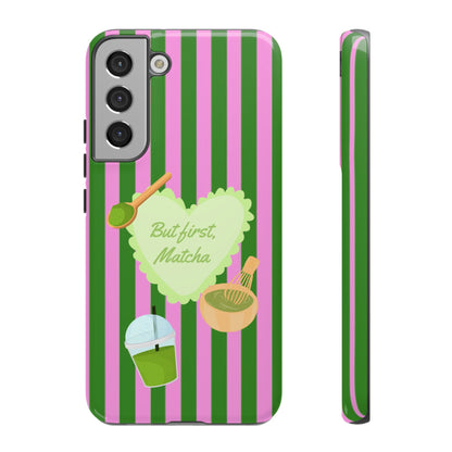 But First, Matcha Phone Case - SmartHomeGoodies