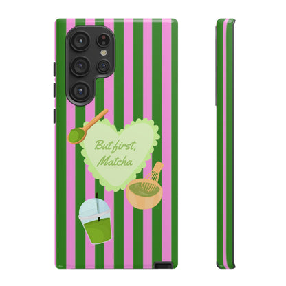 But First, Matcha Phone Case - SmartHomeGoodies
