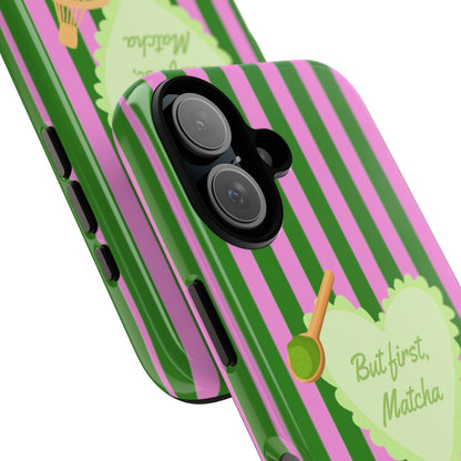 But First, Matcha Phone Case - SmartHomeGoodies