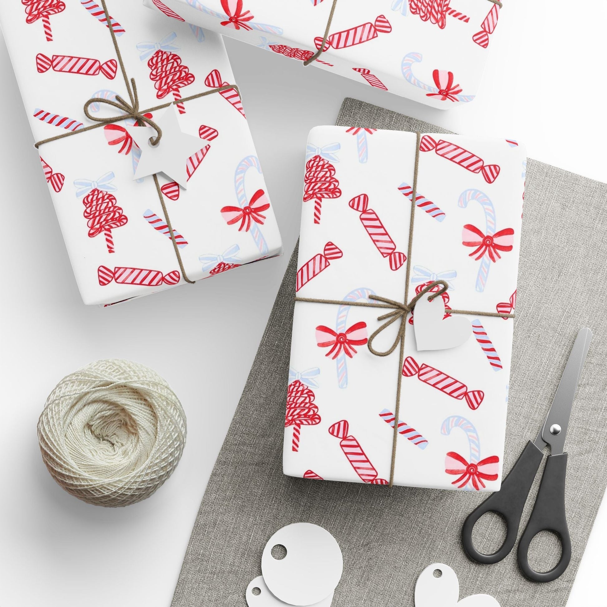 Candy Cane Festive Holiday Gift Wrap - SmartHomeGoodies