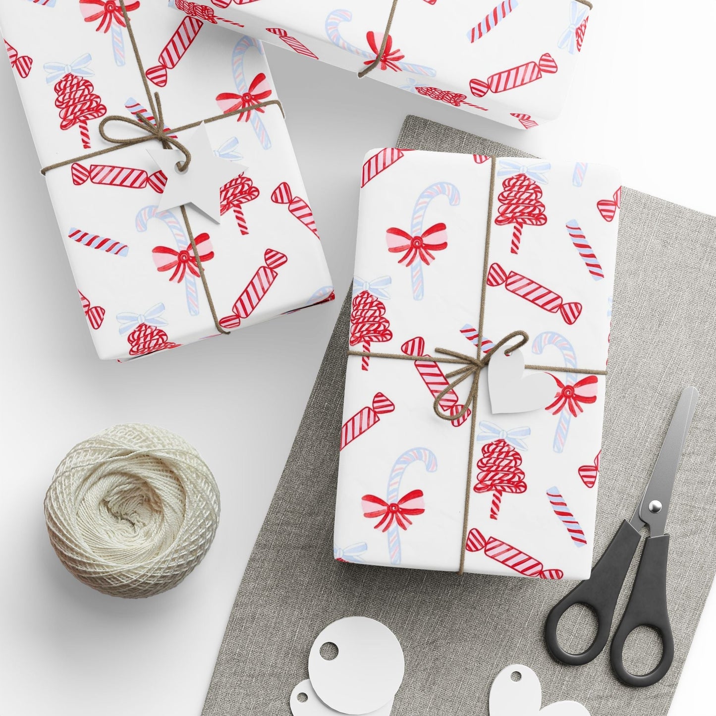 Candy Cane Festive Holiday Gift Wrap - SmartHomeGoodies