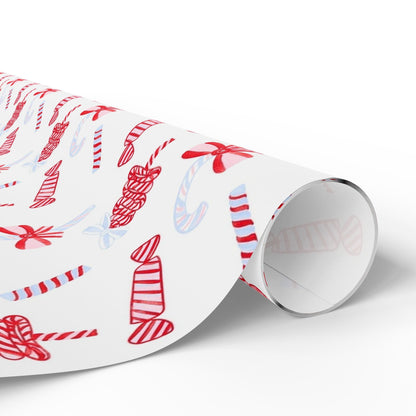 Candy Cane Festive Holiday Gift Wrap - SmartHomeGoodies
