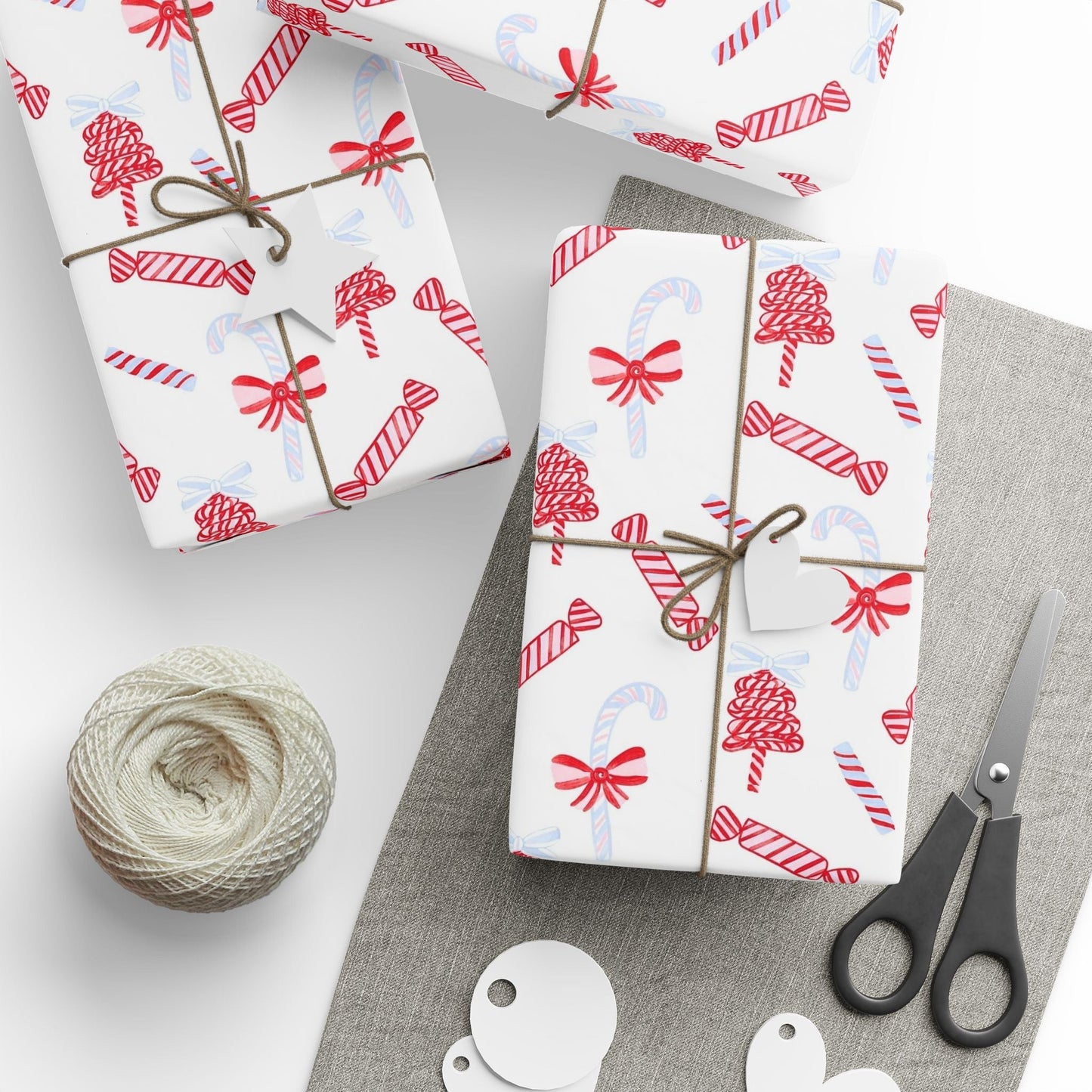 Candy Cane Festive Holiday Gift Wrap - SmartHomeGoodies