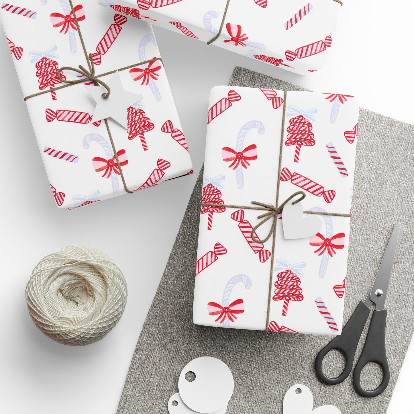 Candy Cane Festive Holiday Gift Wrap - SmartHomeGoodies